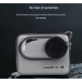 เคส ยาง ใส สำหรับ Insta360 Go3s เคส TPU Protection Case for Insta360 Go3s