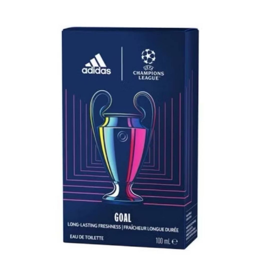 น้ำหอม Adidas Champions League GOAL EDTกลิ่นหอมสดชื่น ติดทนนาน 100 ml.  ⚽️🏆