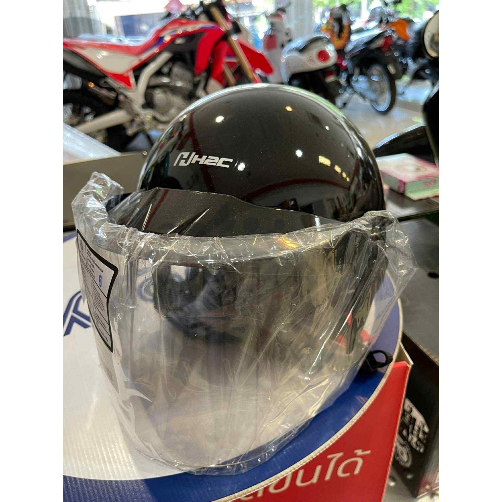 หมวกกันน็อก หมวกกันน็อค ขนาด 58 ซม size 58 cm ครึ่งใบ Sunny HELMET ขนาดรอบศรีษะ580มมน้ำหนัก1,200กรัม ศรีษะใหญ่ไม่แนะนำ