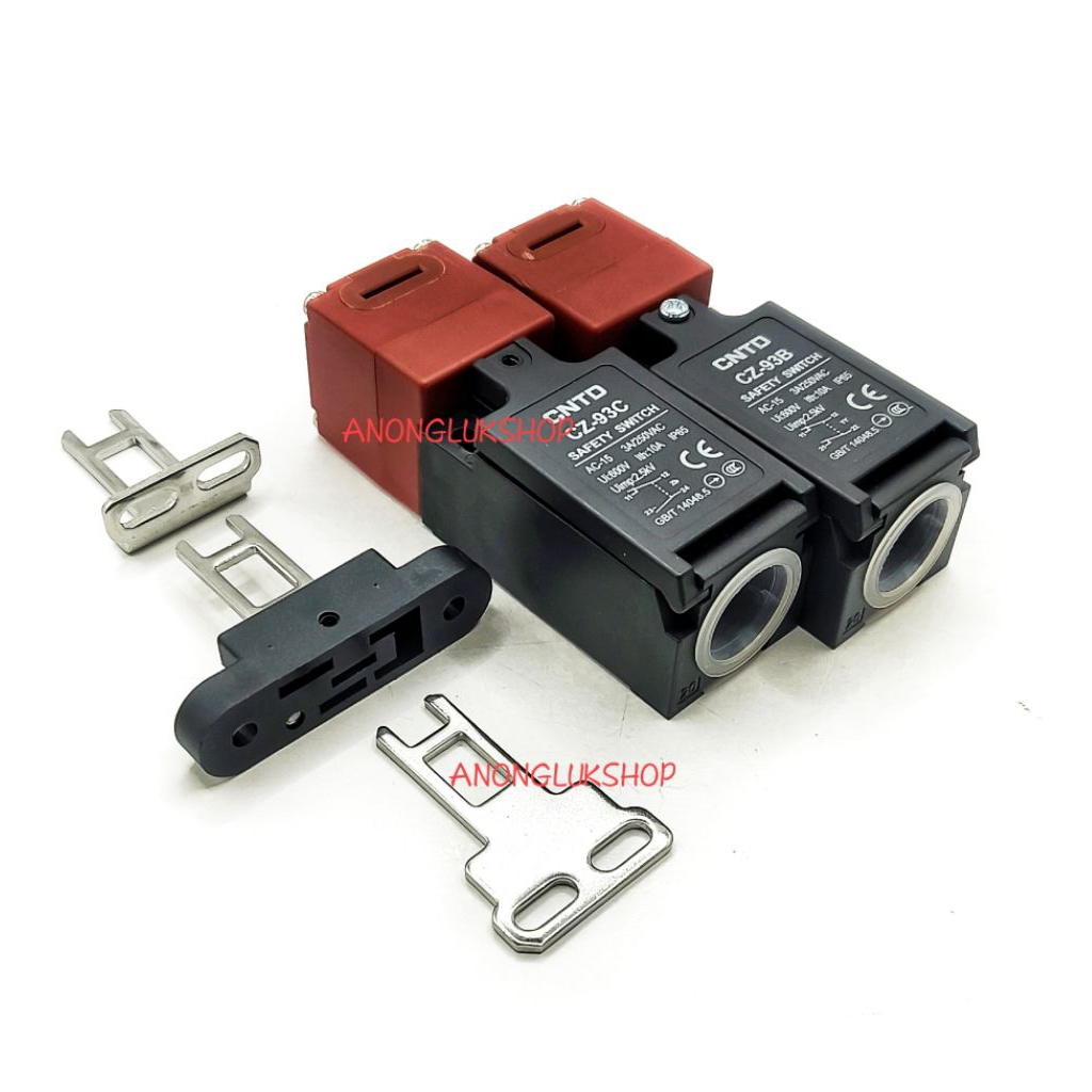 1ชุดพร้อมก้าน 👉👉 CNTD CZ-93B  CZ-93C Safety Key Interlock Switch เซฟตี้สวิตช์ CZ-93
