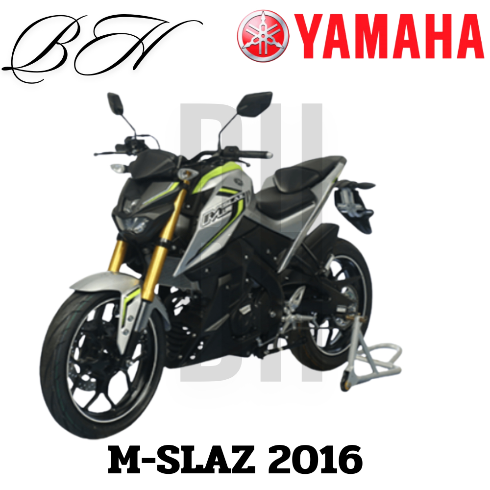 ของแท้ YAMAHA ชุดสี M-SLAZ MSLAZ  สีเทา/เขียว ปี 2016 แฟริ่ง เปลือก M-SLAZ สำหรับyamaha M-SLAZ