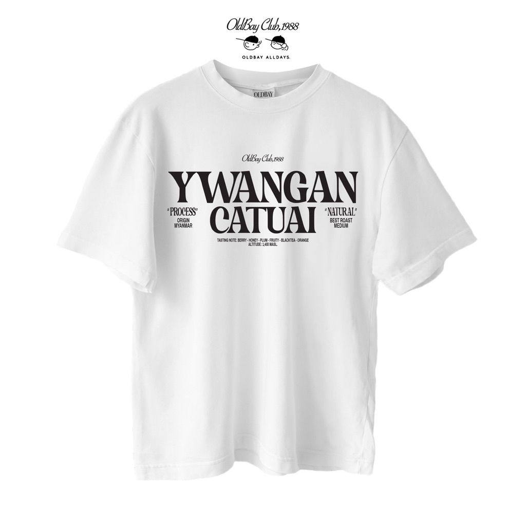 OLDBAY® Oversize Tees “YWANGAN CATUAI ”