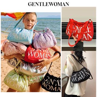 กระเป๋า Gentlewoman แท้ Dumpling Bag drawstring bag Crossbody กระเป๋าเกี๊ยว กระเป๋าผ้า