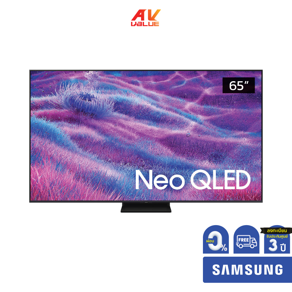 Samsung Neo QLED 4K TV รุ่น QA65QN80FAKXXT ทีวีขนาด 65 นิ้ว QN80F Series ( 65QN80F , 65QN80 ) ** ผ่อ
