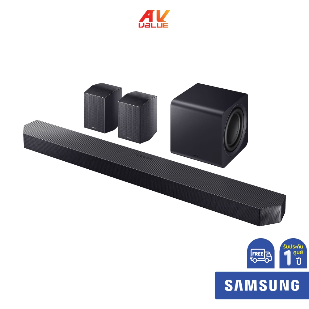 Samsung HW-Q990F - 11.1.4 ch Dolby Atmos Soundbar (ซาวด์บาร์)