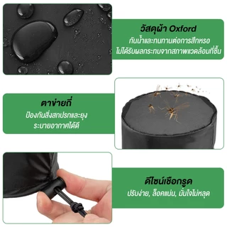 2 ตัว เติบโต เต็นท์ ฝา ท่อ กรอง แมลง ตาข่าย ครอบ ช่อง ระบายอากาศ หน้ากากกันลม Vent Cover/Hoods
