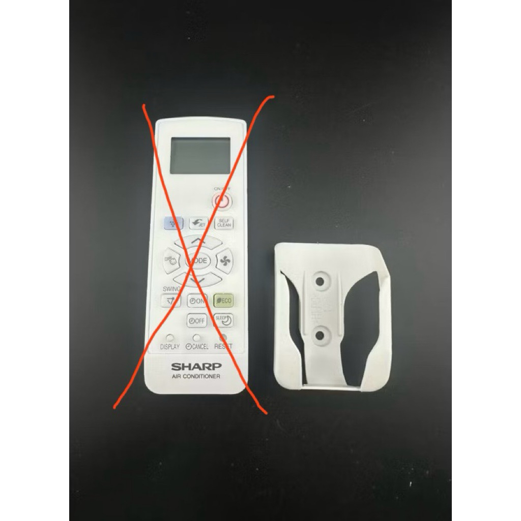 SHARP ฐานเสียบรีโมทแอร์ Part No. LHLD-B299JBFA ที่เสียบรีโมทแอร์ชาร์ป ของแท้100%