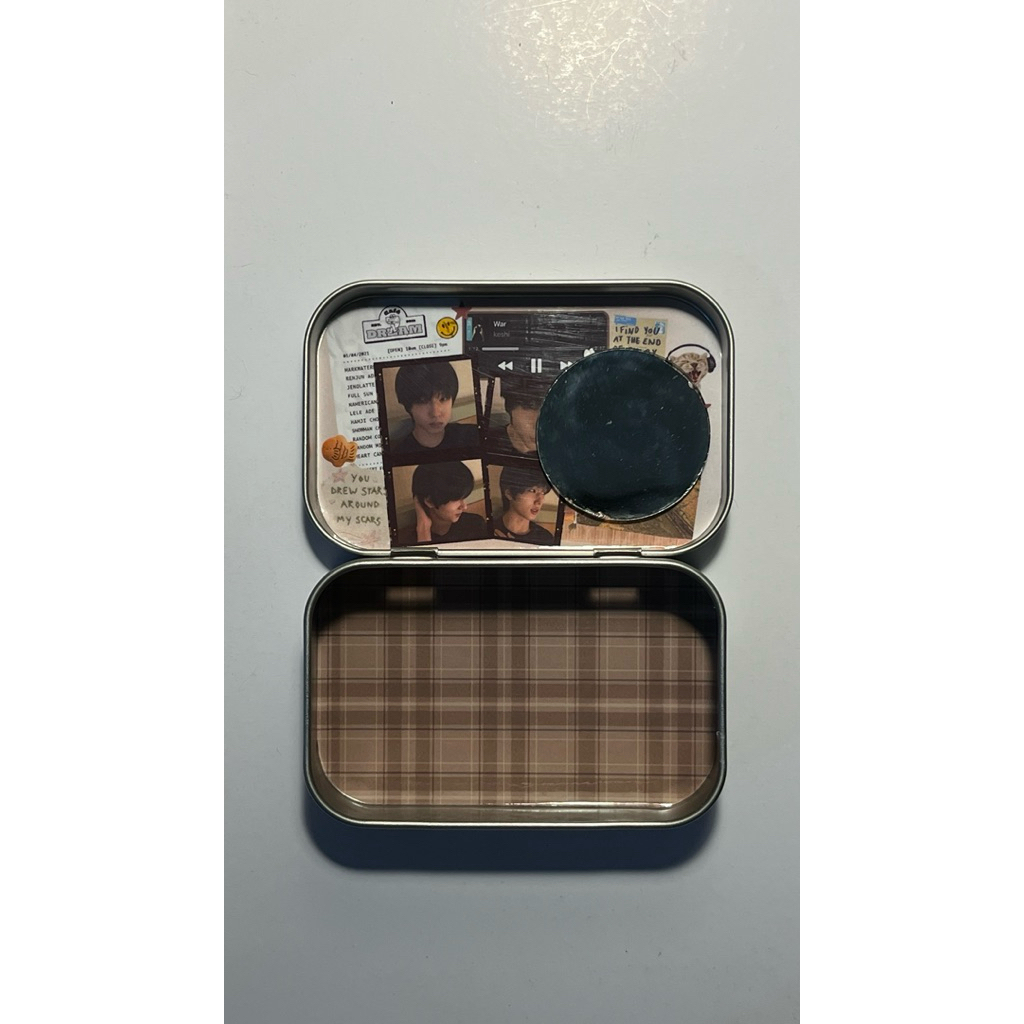 กล่องเหล็ก Jisung NCT Altoids Wallet