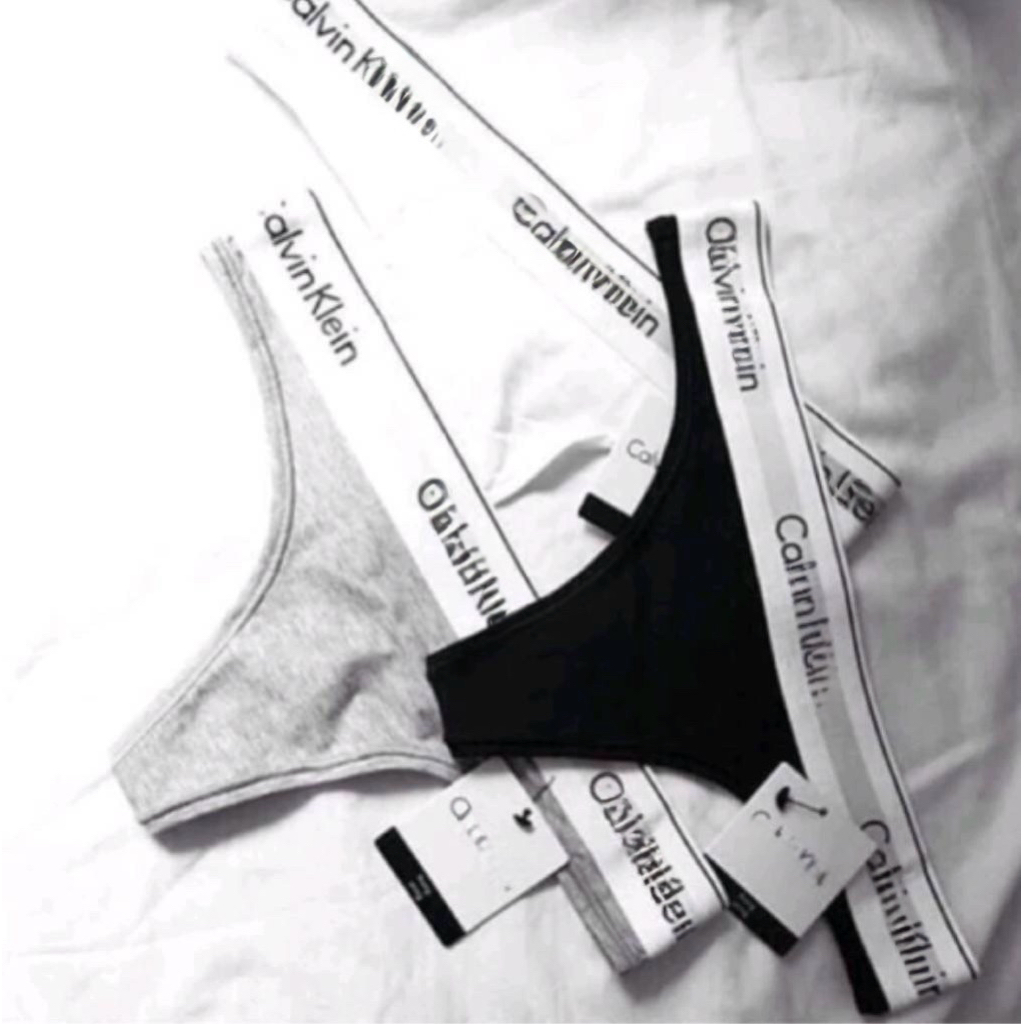 ได้3ตัวคละสีให้คุ้มมาก กางเกงใน ขอบยางสวย ผู้หญิง ทรง G-string เว้าข้าง ใส่โชว์ขอบ