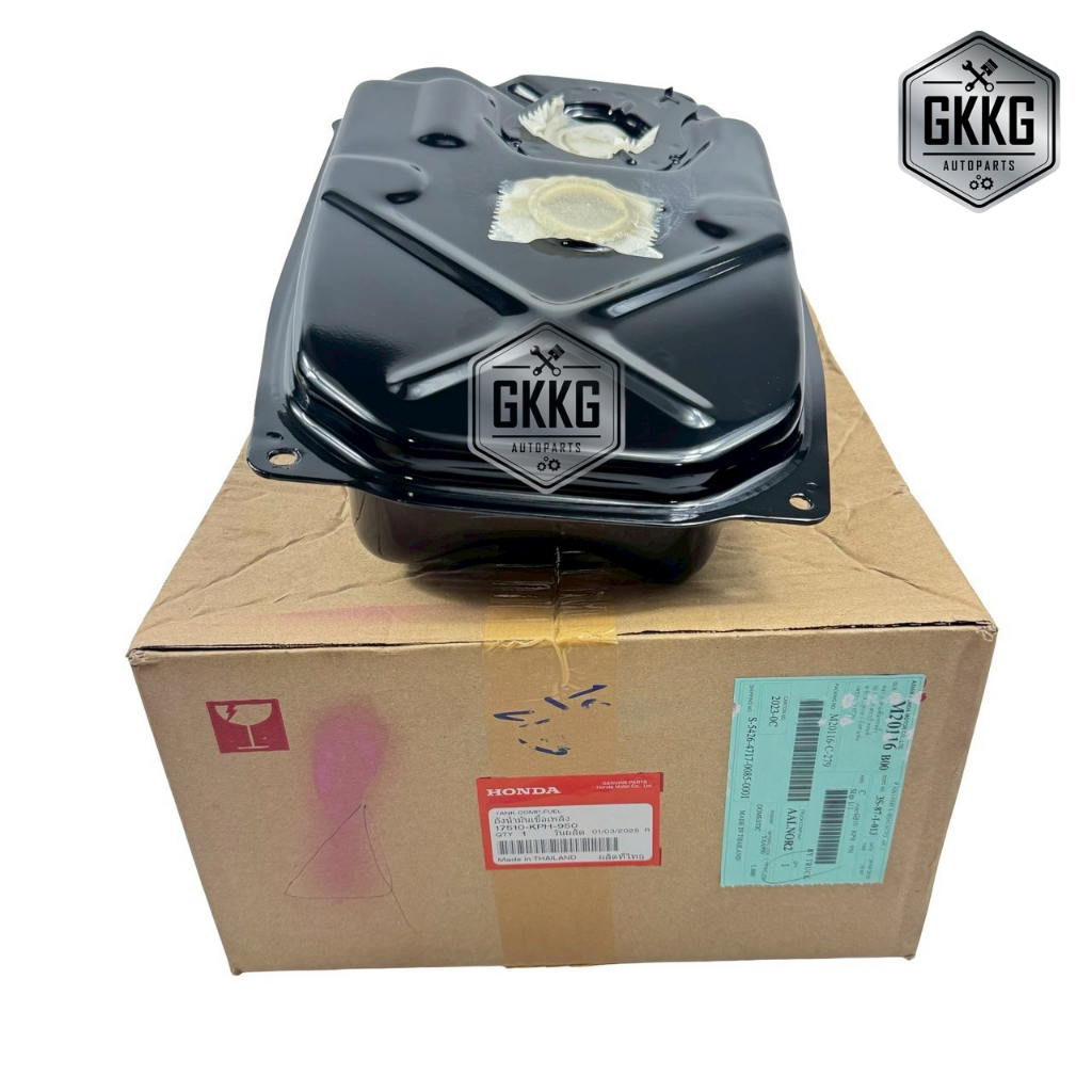 ถังน้ำมันเชื้อเพลิง แท้ศูนย์ HONDA WAVE125 R,S (รุ่นคาร์บู) รหัสสินค้า 17510-KPH-950