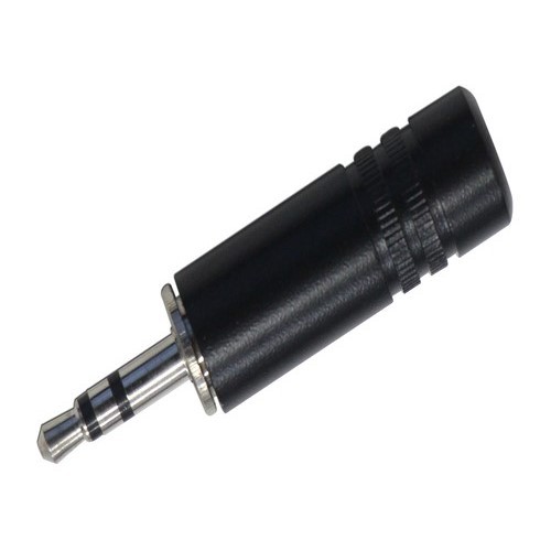 NPE ปลั๊ก TRS 3.5MM. ตัวโลหะดำ E168M Pack