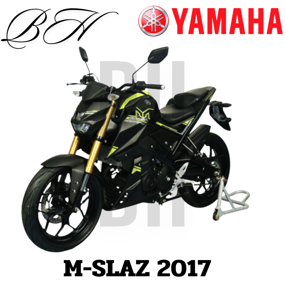 ของแท้ YAMAHA ชุดสี M-SLAZ  MSLAZ สีดำด้าน ปี 2017 แฟริ่ง เปลือก M-SLAZ สำหรับyamaha M-SLAZ