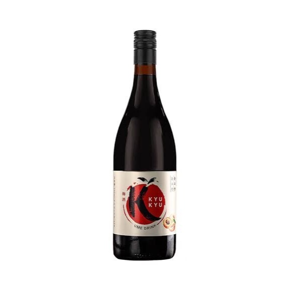 Kyu Kyu Ume Drinks ขนาด 750 มล.(ไม่มีแอลกอฮอล์) น้ำบ๊วยเข้มข้น รสชาตินุ่มมนวล