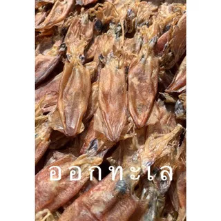 หมึกกะตอยไข่-(ใหญ่) ออร์แกนิค ทำแบบธรรมชาติ เนื้อจะมันๆๆ กินกับแกง อร่อยมาก