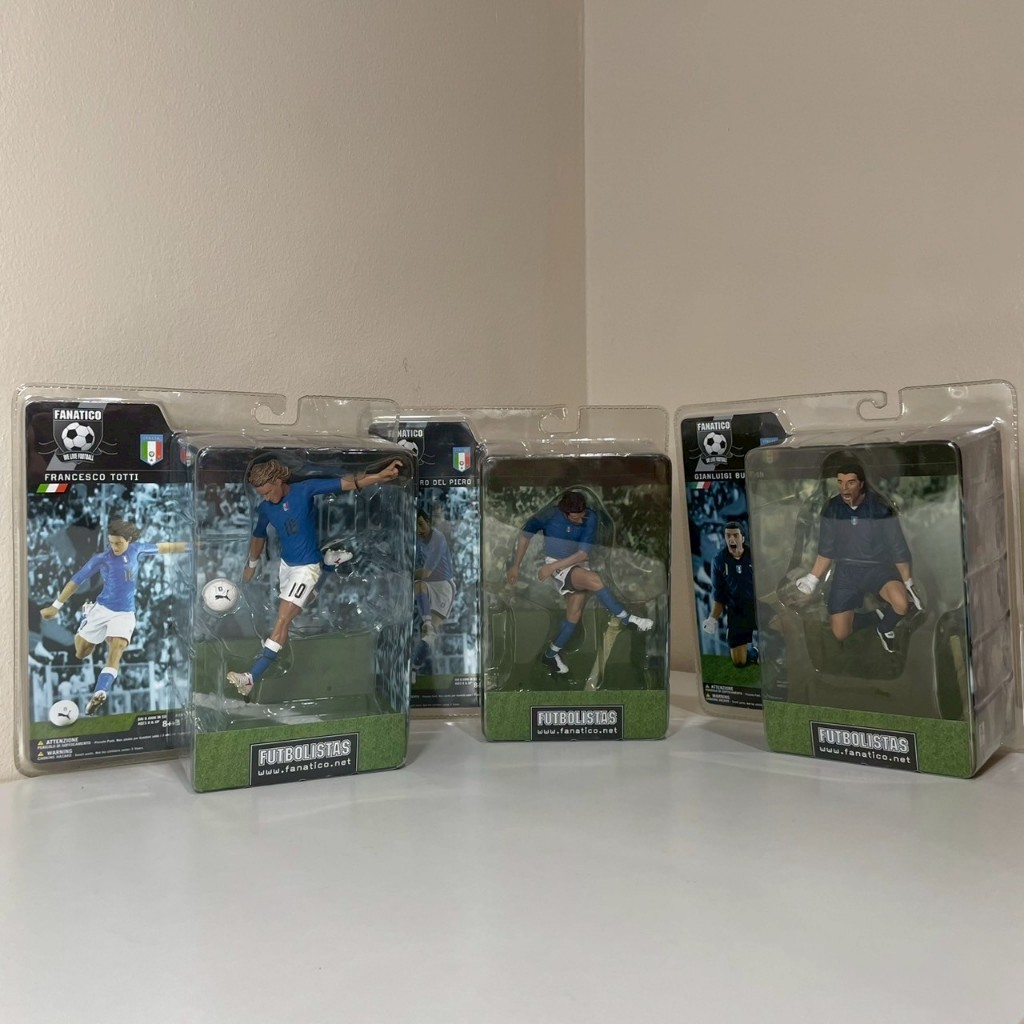 🔥พร้อมส่ง🔥 โมเดลนักบอล 6 นิ้ว , ทีมชาติอิตาลี , Totti , Del Piero , Buffon