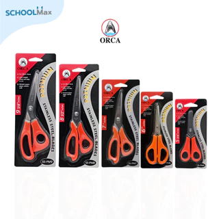 กรรไกรสแตนเลส กรรไกร 5นิ้ว 6นิ้ว 7นิ้ว 8นิ้ว 9นิ้ว 10นิ้ว ครบไซส์Orca / ชิ้น