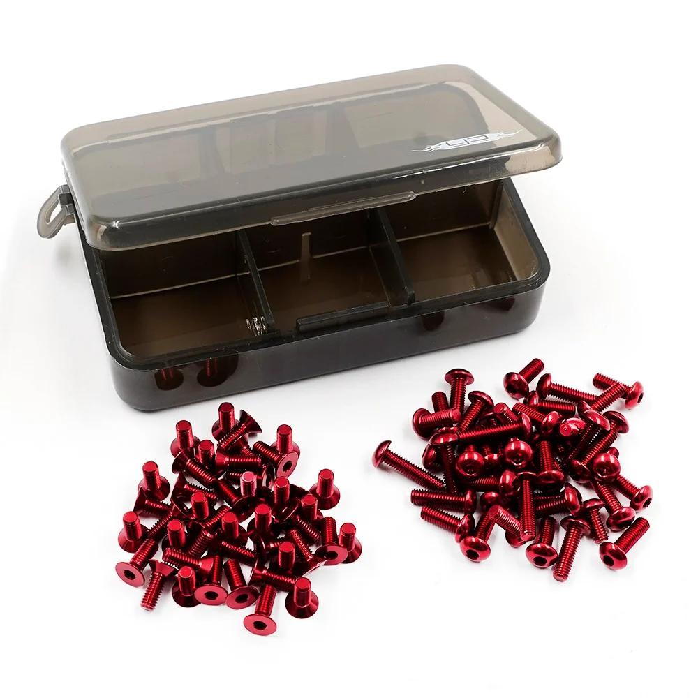 Yeah Racing 7075 Aluminum Screw Assorted Set w/Box for Kyosho Fazer D2 FZD2