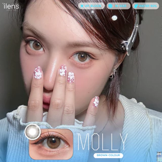 🔥คอนแทคเลนส์✨ขนาดมินิ✨Molly ( ilens )✨Brown/Gray