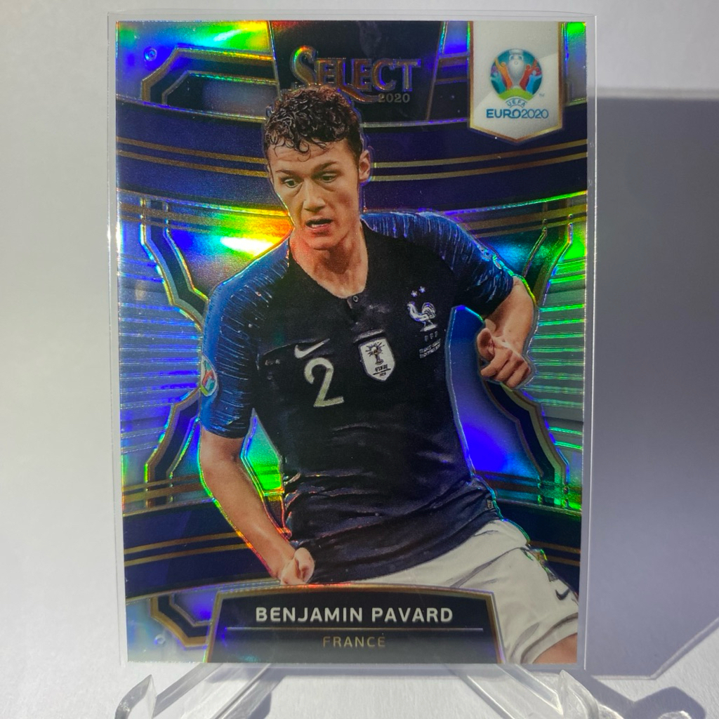 รวมการ์ดนักฟุตบอลสำหรับสะสม BENJAMIN PAVARD, (PRIZM), FRANCE, PANINI SELECT 2020