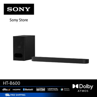 Sony Soundbar BRAVIA Bar 6 รุ่น HT-B600 | 3.1.2ch | Soundbar with powerful wireless subwoofer | Dolby Atmos®/DTS:X®