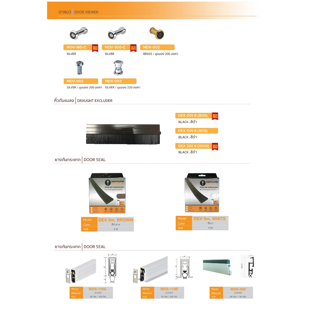 AUTOMATIC DROP SEAL ซีลประตูอัตโนมัติ ซีลกันยุง ซีลลดเสียง ซีลกันแอร์ออก