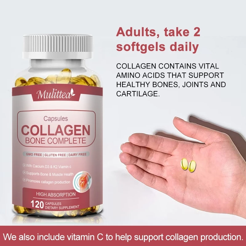 MULITTEA Collagen Capsules บำรุงผม ผิว เล็บ ข้อต่อ thumbnail 7