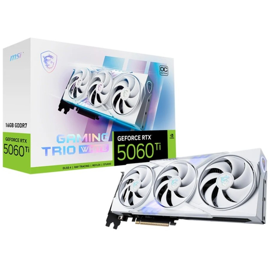 MSI RTX5060 Ti GAMING TRIO OC WHITE 16GB GDDR7