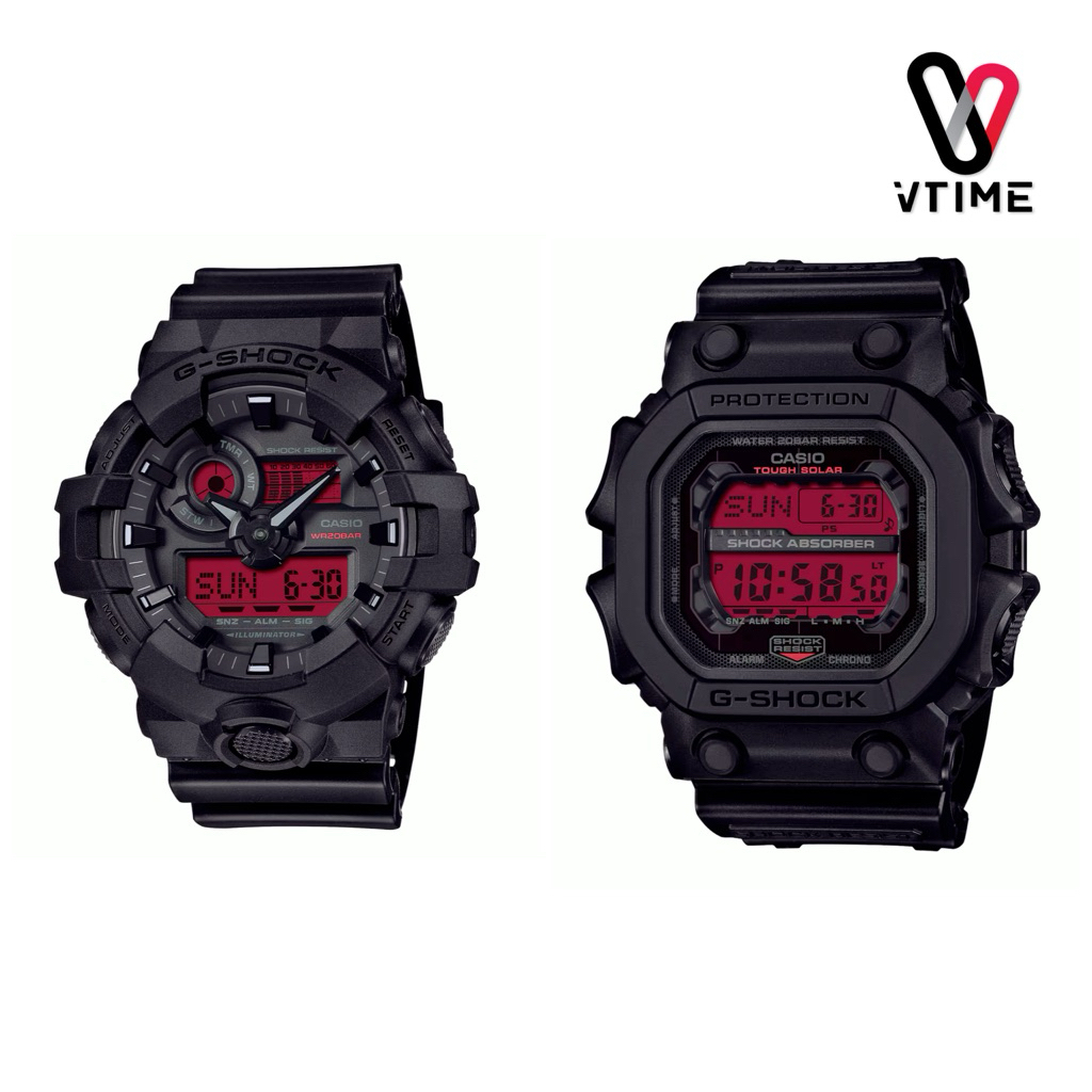 G-SHOCK นาฬิกาผู้ชาย รุ่น GA-700BBR-1A | GX-56BBR-1DR | DW-5600BBR-1A