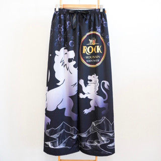 กางเกงขายาว ผ้าไหมอิตาลีพิมพ์ลาย เลือกลายได้ ขนาดฟรีไซส์