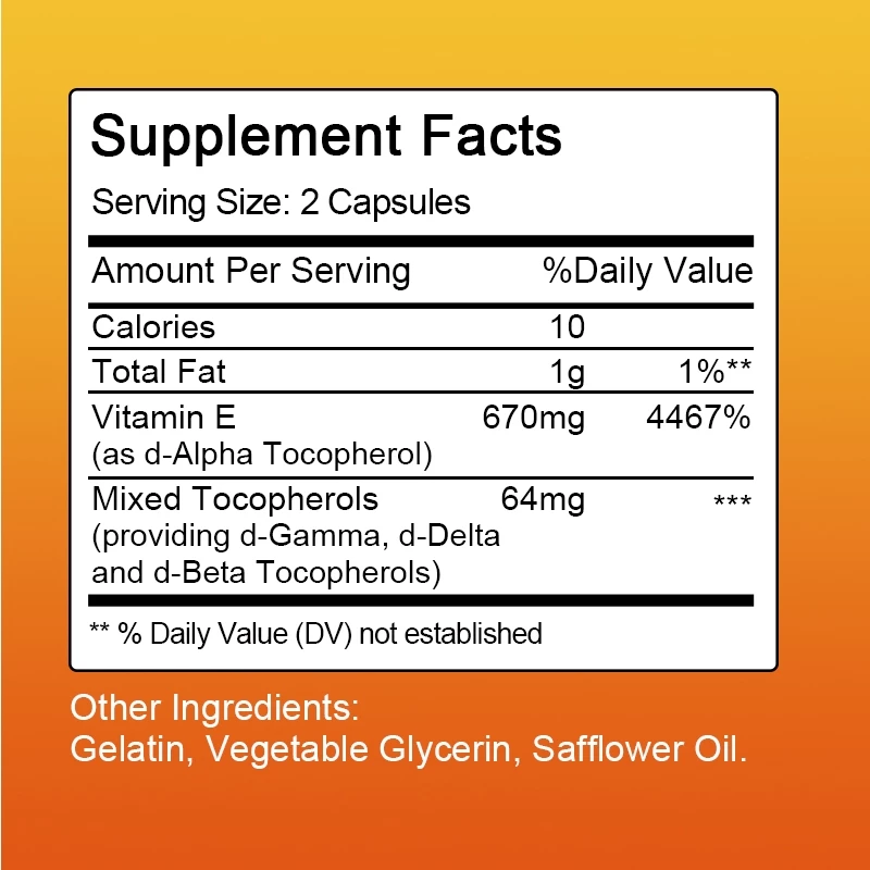 MULITTEA Vitamin E Capsules ปกป้องเซลล์ ส่งเสริมสุขภาพผิว thumbnail 9