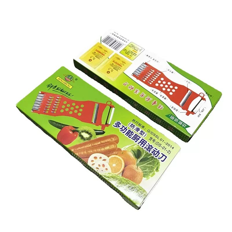 ซื้อสองแถมหนึ่งแบนหนา(ชุด 3 ชิ้น) ที่ขูดมะละกอ 5in1ของแท้ ใช้ทน คม นาน มีดปอกอเนกประสงค์DS-01-2