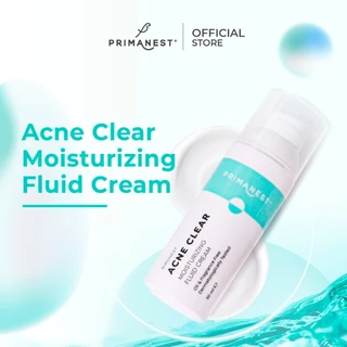 PrimaNest Birdnest Acne Clear Moisturizing Fluid Cream 50 ml พรีมาเนสท์ เเอคเน่ เคลียร์ มอยเจอร์ไรซิ่ง ฟลูอิด ครีม