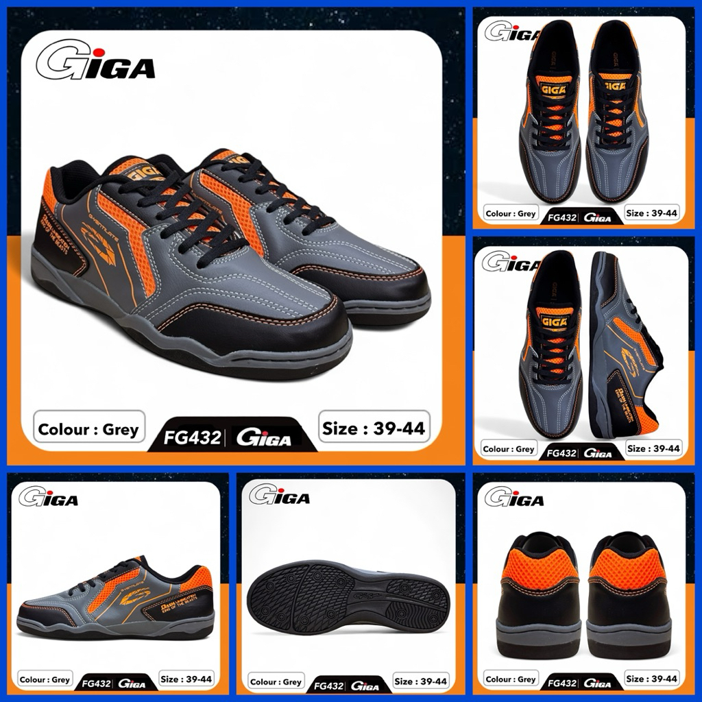 GiGA FUTSAL รองเท้าฟุตซอล รุ่น FG431/FG432 ราคา ถูกที่สุด ดีลบีเคเค แกลเลอรีภาพที่ 8
