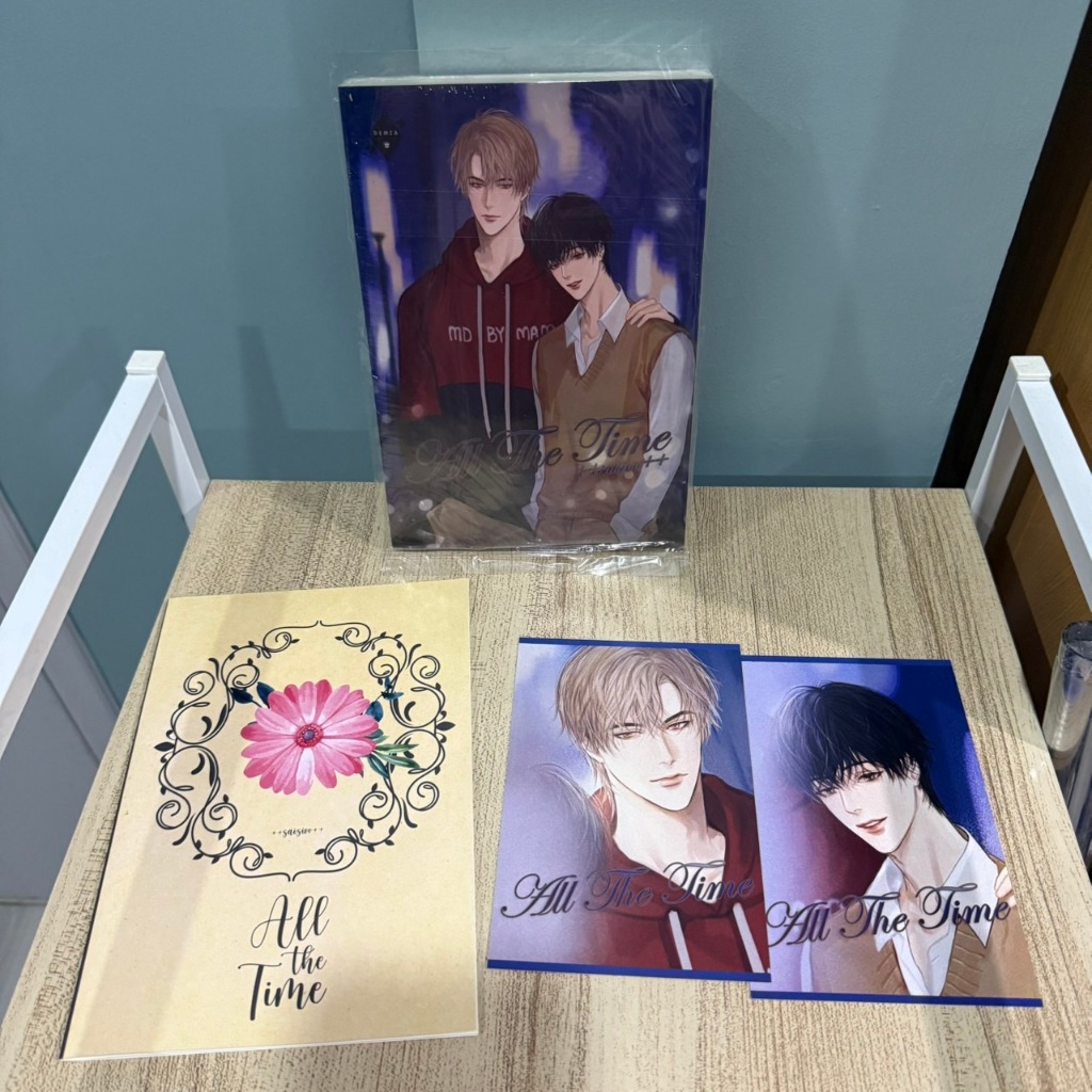 <พร้อมส่ง> นิยายวาย ALL THE TIME #ทั้งวันทั้งคืน (รอบจอง) โดย ++saisioo++