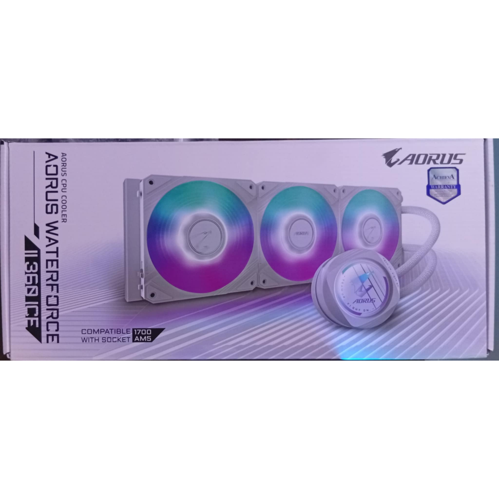 GIGABYTE AORUS WATERFORCE II 360 ICE CPU LIQUID COOLER มือ1