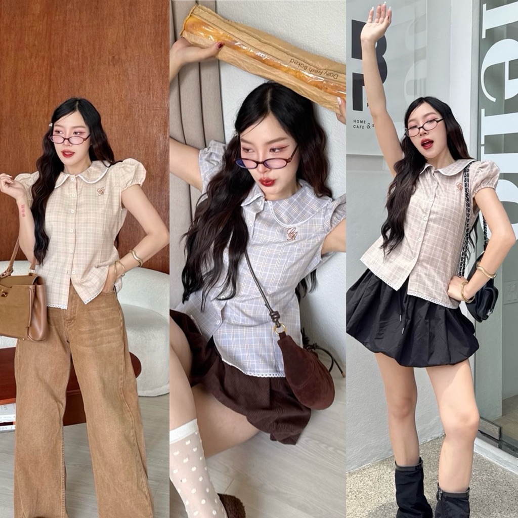 เสื้อผ้าแฟชั่นน่ารักๆๆงานป้ายcookies bear🐻🤎🍒🎀💕