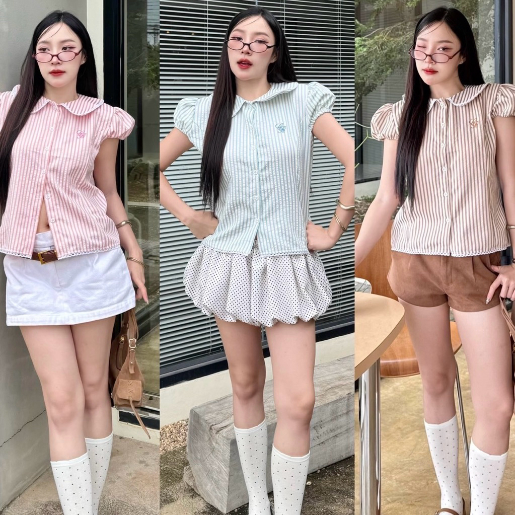 เสื้อผ้าแฟชั่นน่ารักๆๆงานป้ายcookies bear🤎🐻🎀🍒💕💖