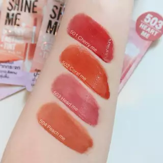 [กล่อง] Nami Make Up Pro Seoul Shine Me Glossy Lasting Tint ลิปชายน์มี นามิ ลิปกลอสทิ้นท์ ฉ่ำวาว ติดทน