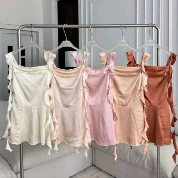 PT061 Minidress Satin PROMTHONG PREMIUM