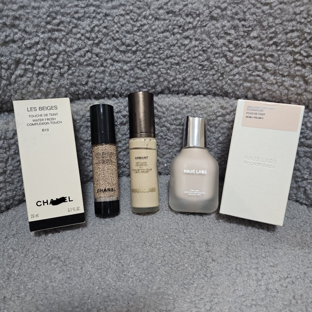 ส่งต่อ✅️รองพื้น Chan:el Hourglass Haus labs แท้