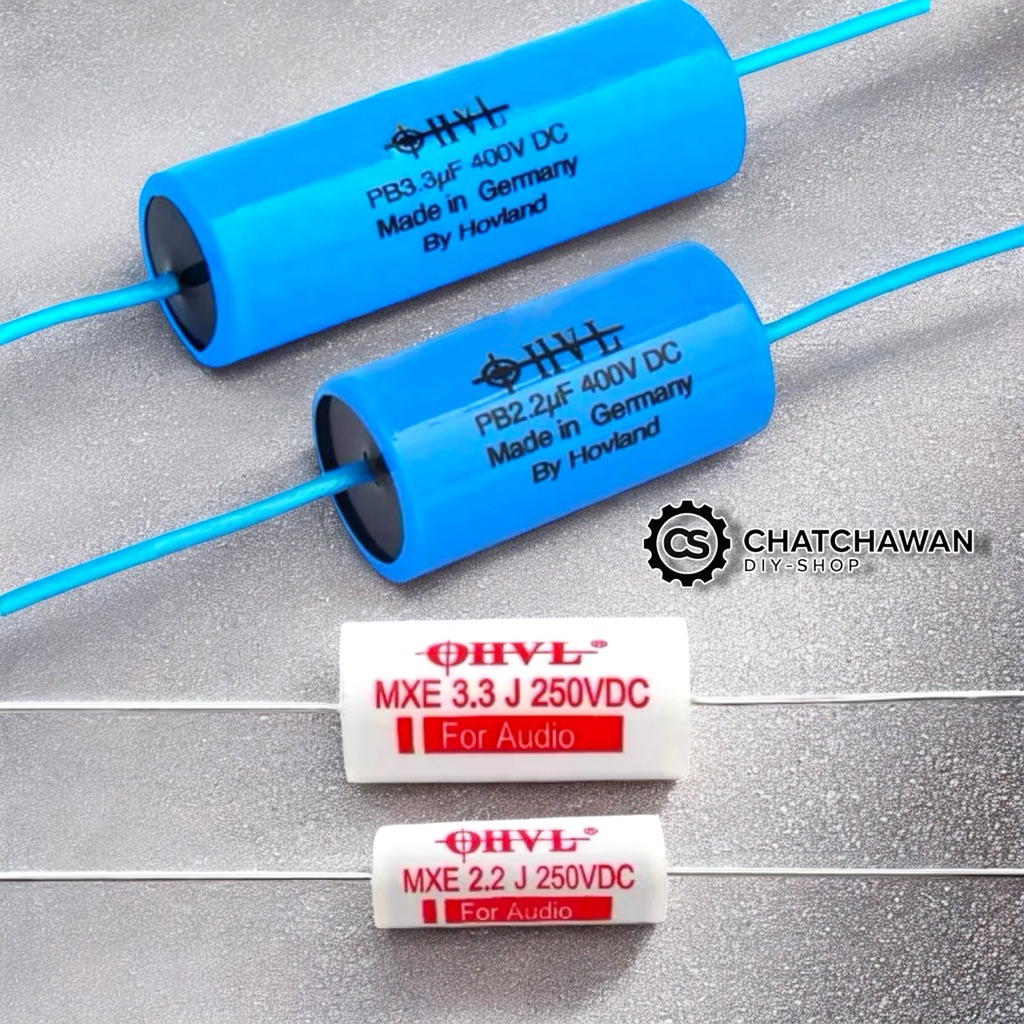 ของแท้ OHVL capacitor 2.2uf/3.3uf-250V/400v