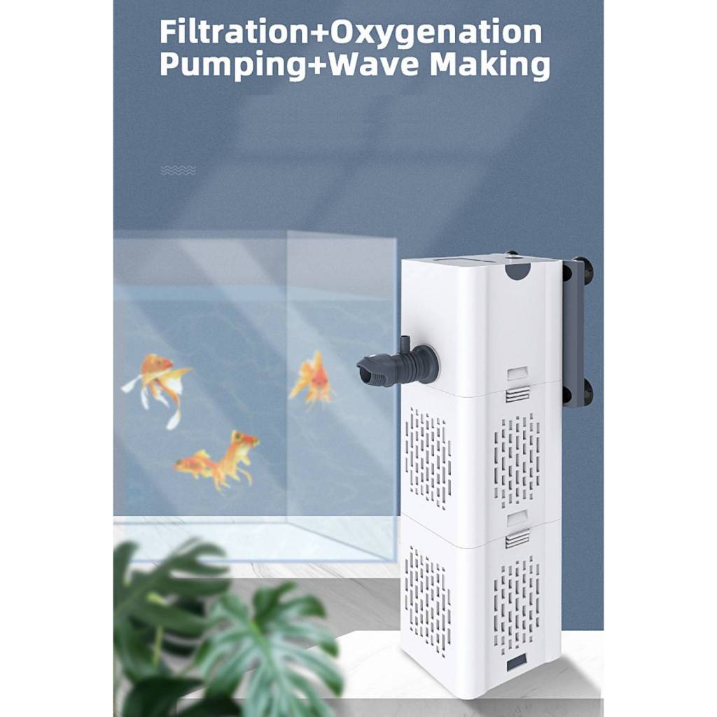 ปั๊มน้ำแขวนตู้ปลา ปั๊มลมปั้มออกซิเจน XQP-500F/XQP-1000F/XQP1500F