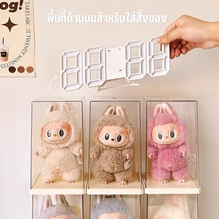 กล่องใส่โมเดล กล่องใส่ art toy ตู้โชว์ตุ๊กตา และมีความโปร่งใสสูง กันน้ำกันฝุ่นพร้อมฝาปิด ทำความสะอาดง่าย