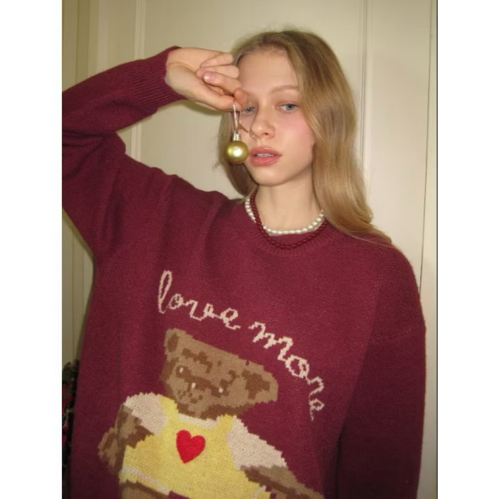 Stylist_shop มือ1 เสื้อสเวตเตอร์ ไหมพรม ผ้าหนานุ่ม