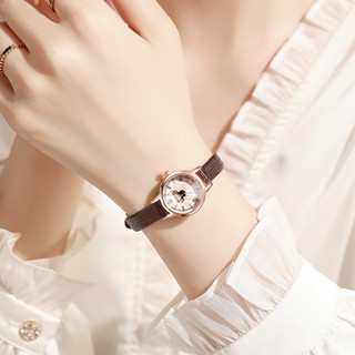 HOLOนาฬิกาข้อมือควอตซ์ สายหนัง ทรงสี่เหลี่ยม ขนาดเล็ก แฟชั่น…