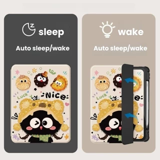 เคส Air7 หมุนได้ 360 องศา สําหรับ Air4/5/6/8 10.9 Pro11 2020/2021 10.2 Gen7/8/9/10/11 A16 2022 เคสไอแพด พร้อมถาดใส่ปากกา