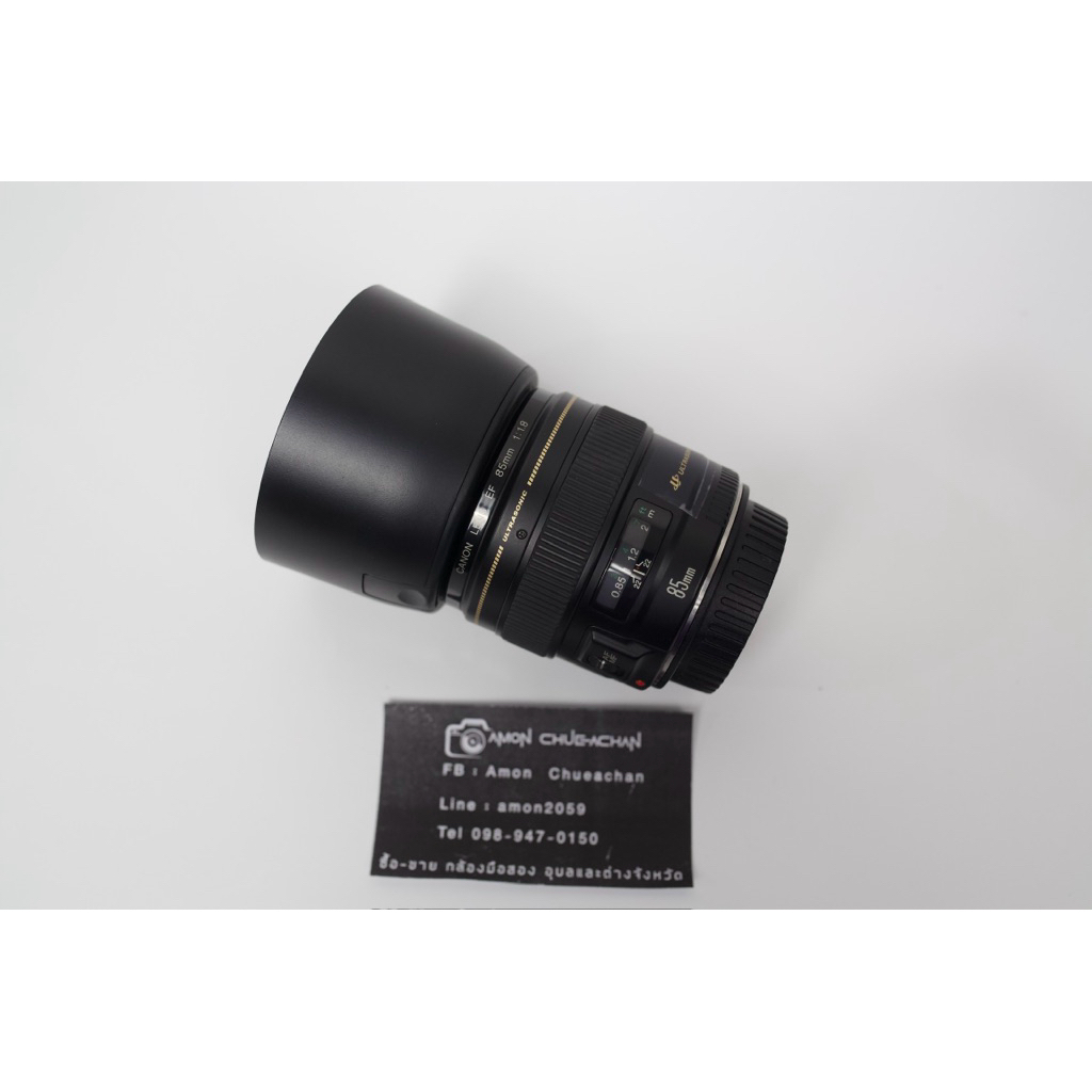 canon ef 85mm f1.8 usm(มือสองสภาพดี)