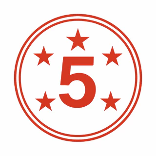 มีดโกนตรา 5ดาว - ด้ามมาตรฐาน (โกนหนวด/ กันคิ้ว) บรรจุ 100 ด้าม เจ้าของขายเองจากโรงงานแท้💯