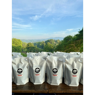 กาแฟสกัดเย็นโคลด์บริว สูตรเข้มข้น 95บาท 1000ml (ไม่เปรี้ยว)