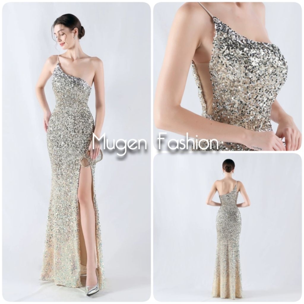 🚨 Mugen Fashion (มูเกน แฟชั่น) ชุดราตรียาว การันตรี งานสวยตรงปกแน่นอนค่ะ